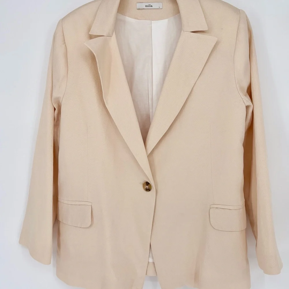 MILLA CREAM BLAZER - Picture 5 of 12